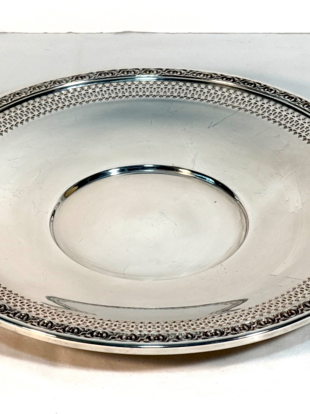 VTG Reed and Barton Silverplate Sandwich Plate 1702